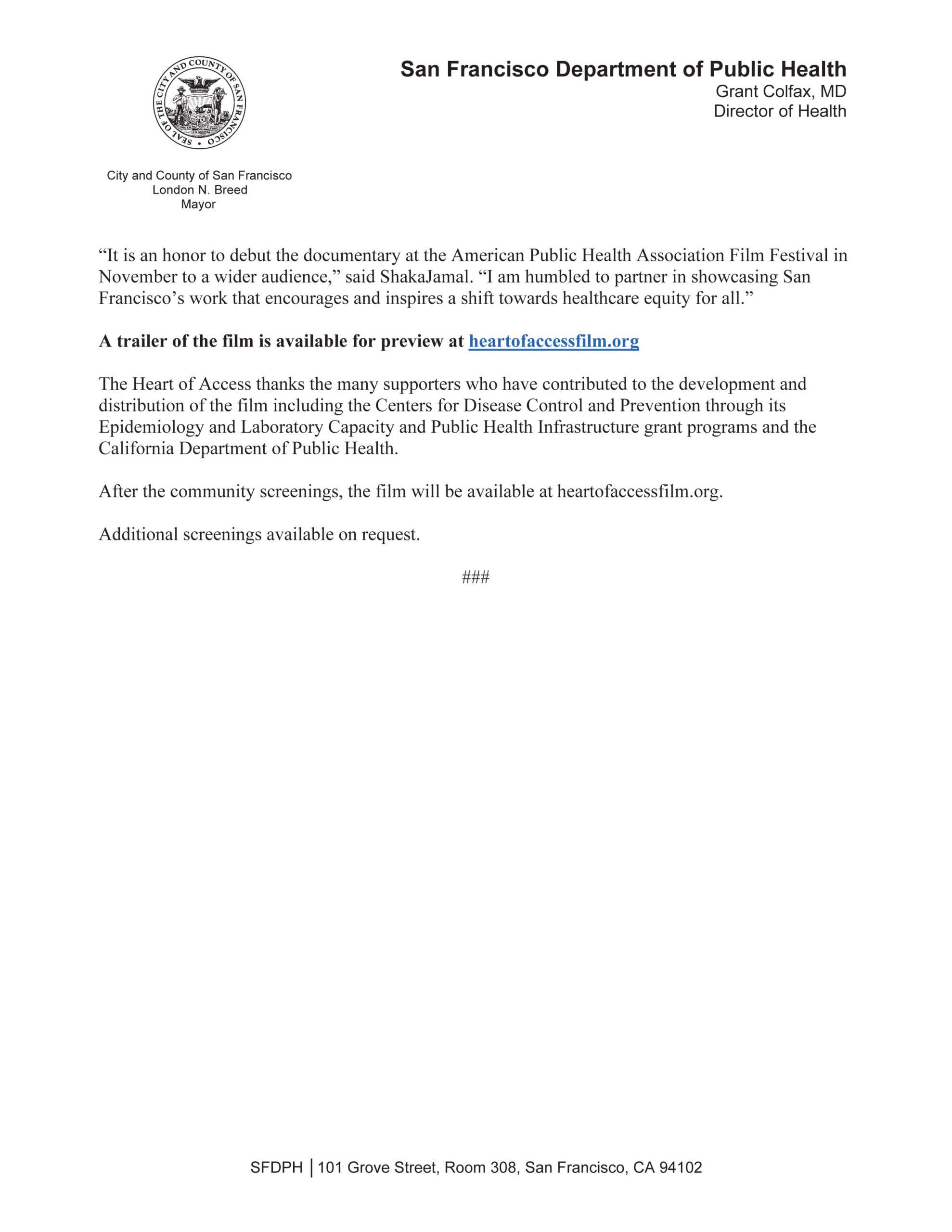 Heart of Access Press Release Page 3